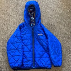 Kids Patagonia Puff-Ball Reversible Jacket
